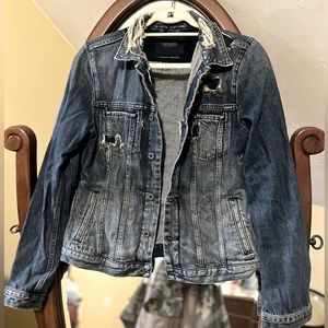 Scotch & Soda "Vintage" Look Denim Jacket Sz Small